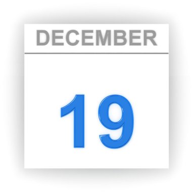 Takvim gününde. 3D