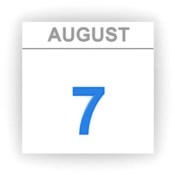 Day on the calendar. 3d — Stock Photo, Image