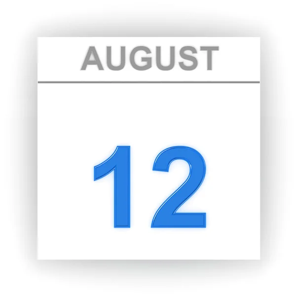 Day on the calendar. 3d — Stock Photo, Image