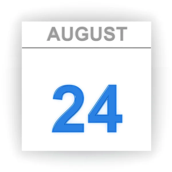 Day on the calendar. 3d — Stock Photo, Image