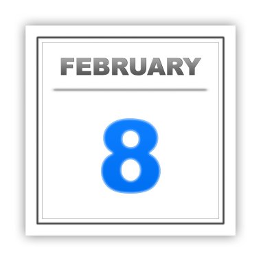 Takvim gününde. 3D