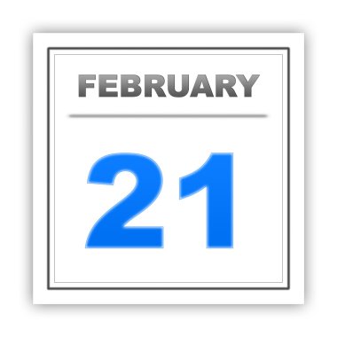 Takvim gününde. 3D