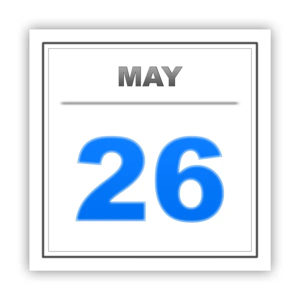 Day on the calendar. 3d — Stock Photo, Image