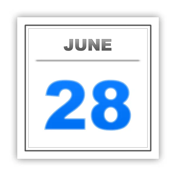 Day on the calendar. 3d — Stock Photo, Image