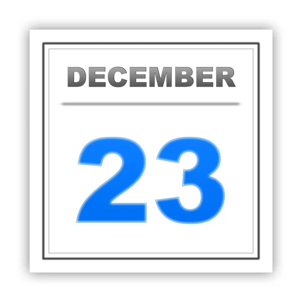 Dag i kalendern. 3D — Stockfoto