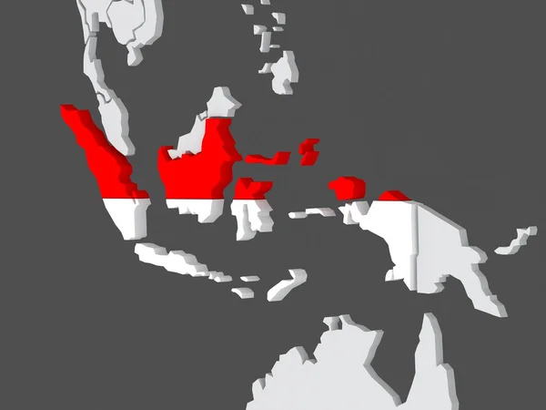 Mapa de mundos. Países Bajos . —  Fotos de Stock