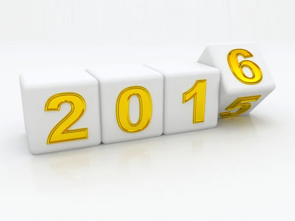 Happy New Year 2016. — Stock Photo, Image