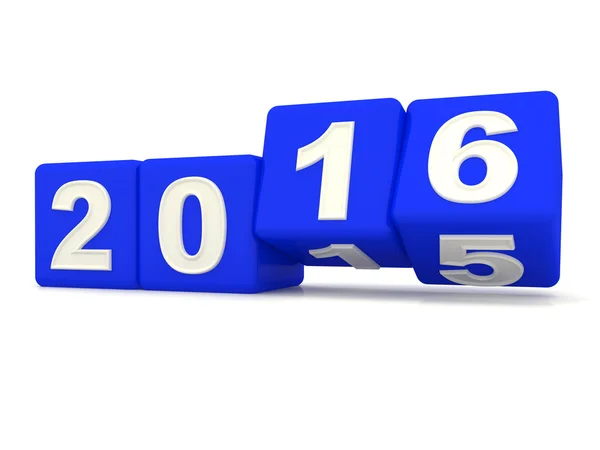 Felice anno nuovo 2016. — Foto Stock