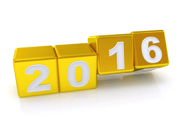 Happy New Year 2016. — Stock Photo, Image