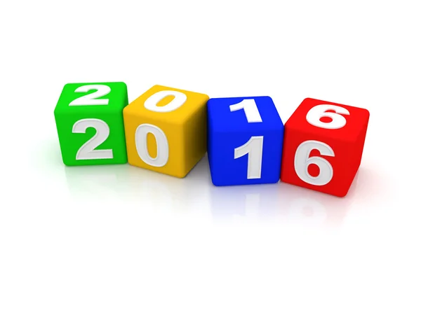 Happy New Year 2016. — Stock Photo, Image