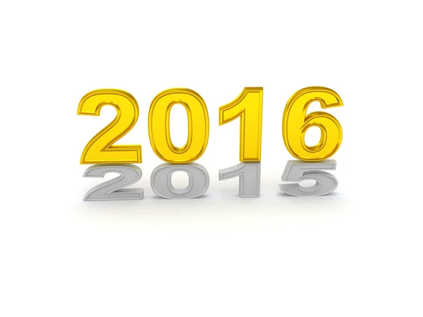 Felice anno nuovo 2016 — Foto Stock