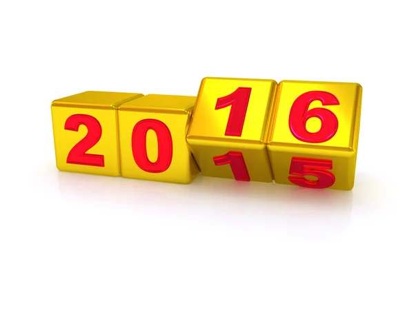 Happy New Year 2016. — Stock Photo, Image