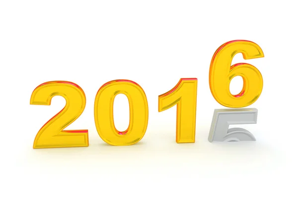 Happy New Year 2016. — Stock Photo, Image