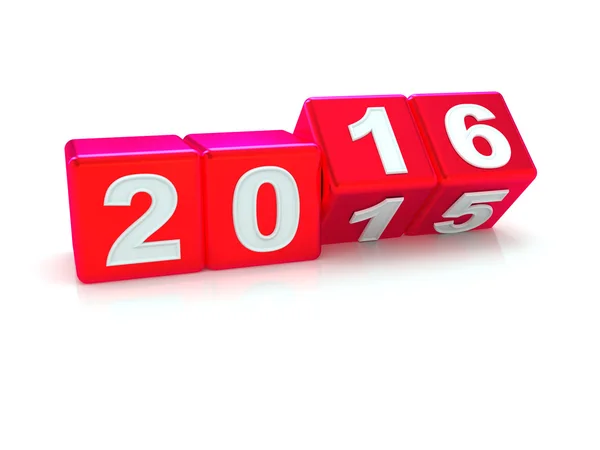 Felice anno nuovo 2016 — Foto Stock