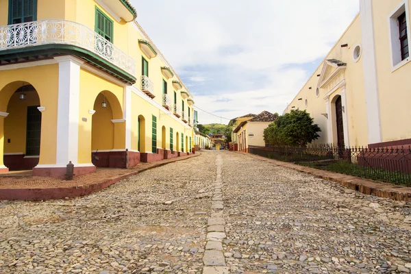 Une rue typique à Trinidad Cuba — Photo