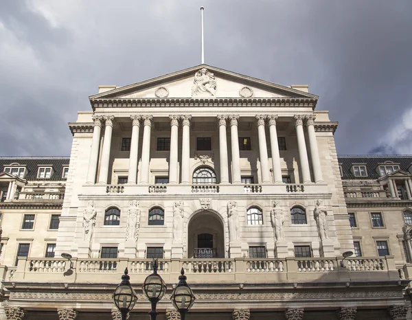 O banco da Inglaterra — Fotografia de Stock