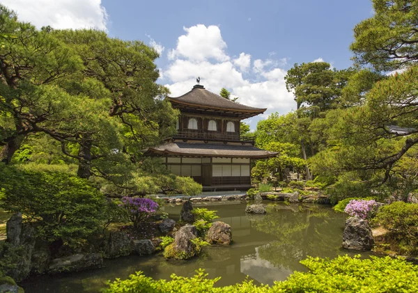 Templo Ginkaku-ji en Kyoto — Foto de Stock