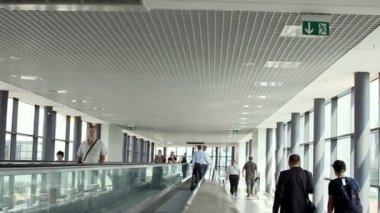  Walkalator Sheremetyevo Havaalanı terminal D.