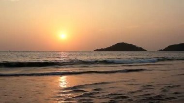 Goa, Palolem sahilinde günbatımı
