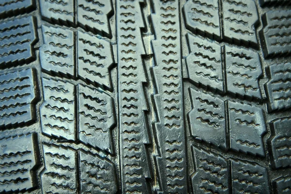 New winter tire closeup — Stock Photo, Image