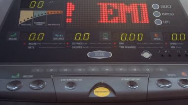 fütüristik cihazın dijital bilgi paneli