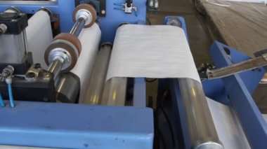 Büyük polimer bant roll unreel için baskı makinesi