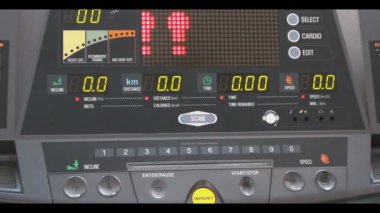 fütüristik cihazın dijital bilgi paneli