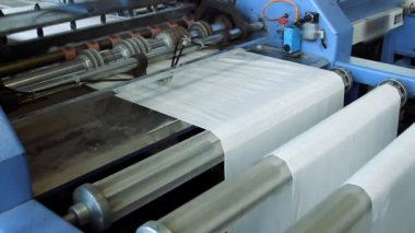 Büyük polimer bant roll unreel için baskı makinesi