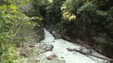 dağ nehir taşları arasında