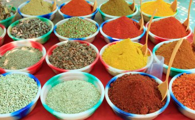 toz baharat çeşitleri