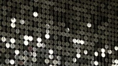 Metalik reflektörler ve ışıltılar Soyut Işıklar bokeh arka plan