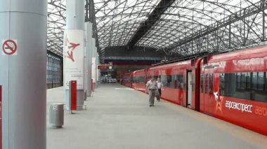 Sheremetyevo terminal Aeroexpress tren