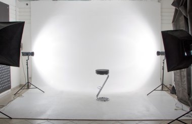 Modern fotoğraf ve video studio