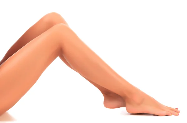 Longues jambes féminines — Photo