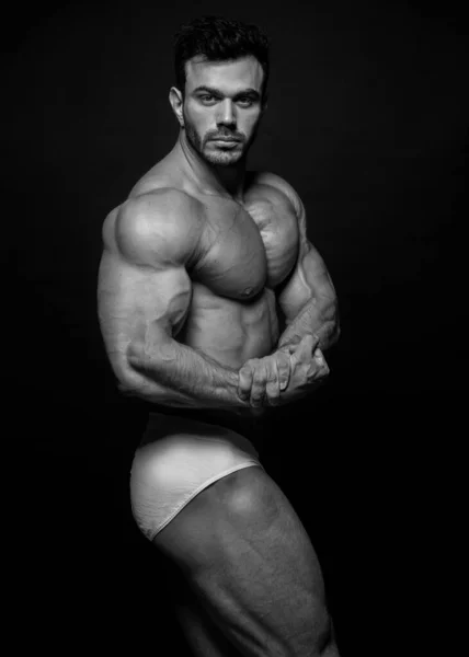 Fitness Modèle Masculin Studio — Photo