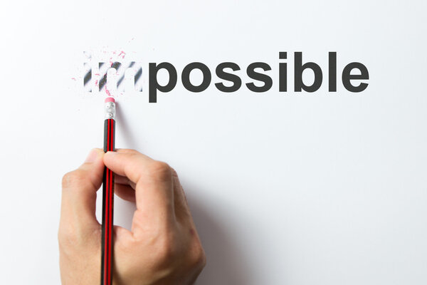 Change from impossible to the possible