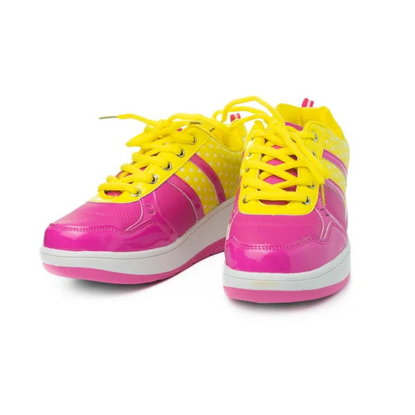 Pink sport shoes — Stock Photo, Image