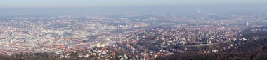 Panorama kenti Stuttgart, Almanya