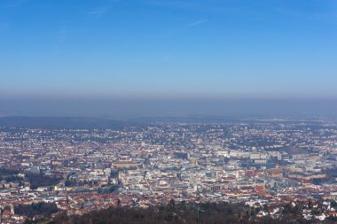 Almanya 'da Stuttgart Manzarası