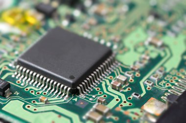 elektronik devre kartı çipte