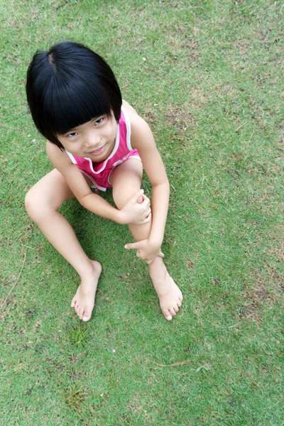 Kleine asiatische Mädchen — Stockfoto
