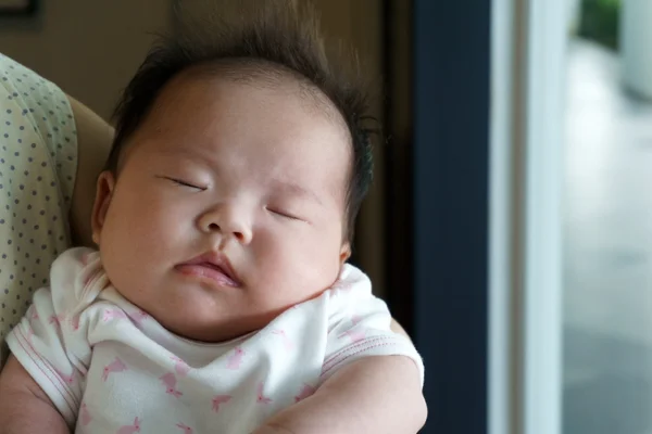 Asiatico neonato dormire — Foto Stock