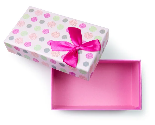 Cutie cadou roz — Fotografie, imagine de stoc