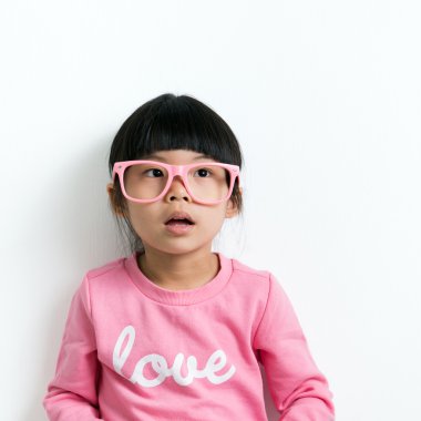 küçük Asyalı kız