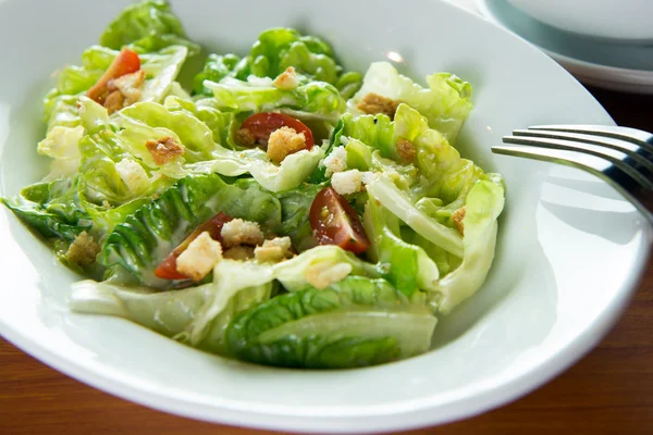 Bowl of Caesar salad — Stock Photo, Image