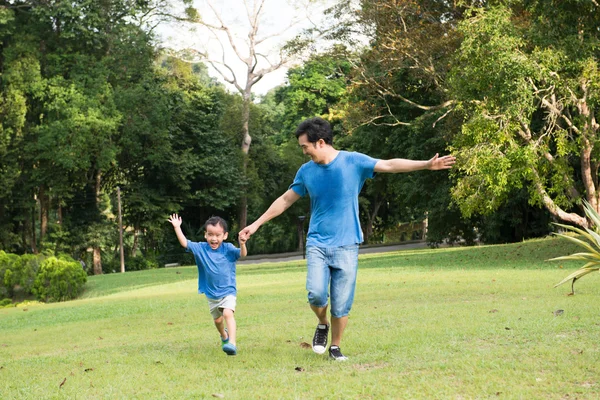 Père et fils — Photo