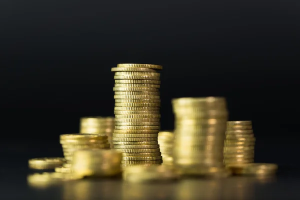 Stack of gold coins — Stock Photo, Image