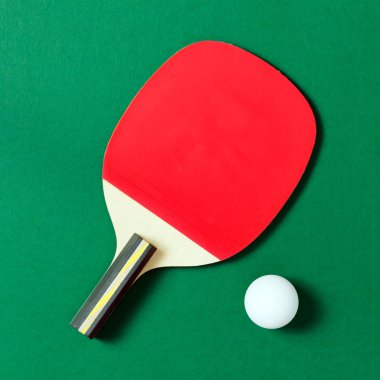 Ping pong Raket topu ile