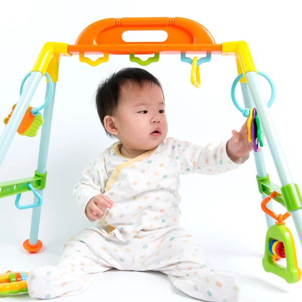 Asiático bebé jugando —  Fotos de Stock