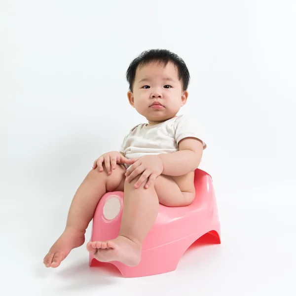 Conceito de treinamento potty — Fotografia de Stock